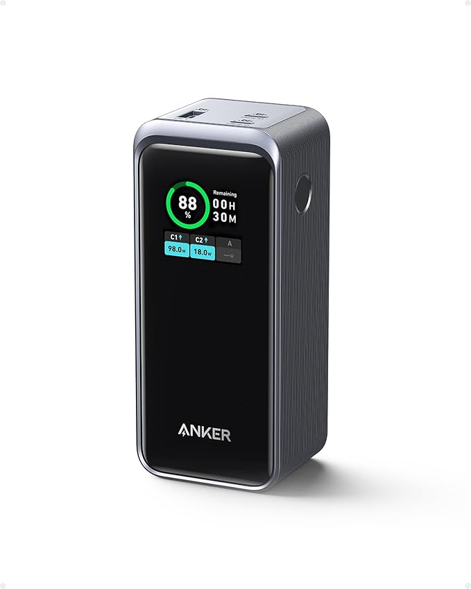 Anker Prime 20000mAh 65W power bank for laptop charging