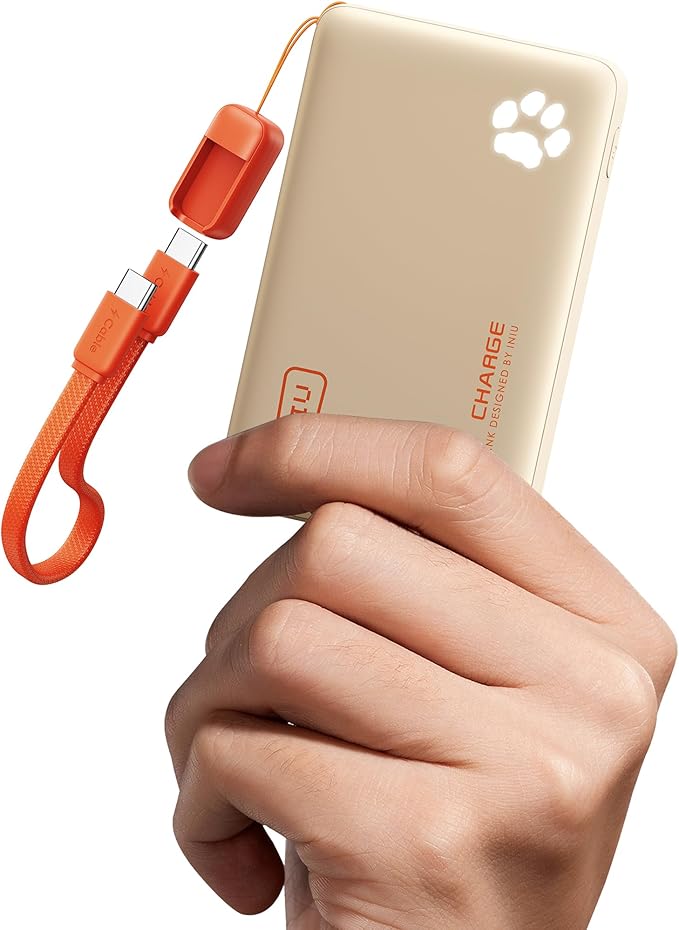 Iniu 10000mAh ultra-slim power bank budget travel